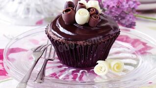 Маффины с шоколадным ликером