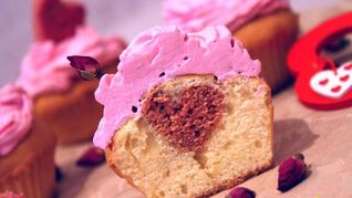 Маффины Валентинка