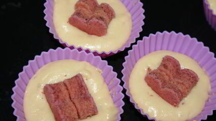 маффины валентинка