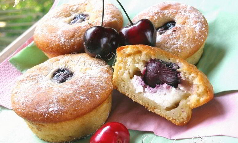 Рецепт маффины ягодный сюрприз