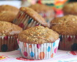 Морковно-апельсиновые маффины