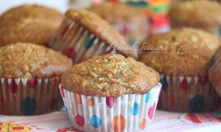 Рецепт морковно-апельсиновые маффины