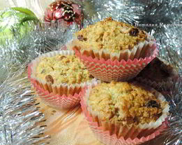 Низкокалорийные овсяные маффины