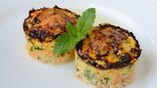 Овощные маффины