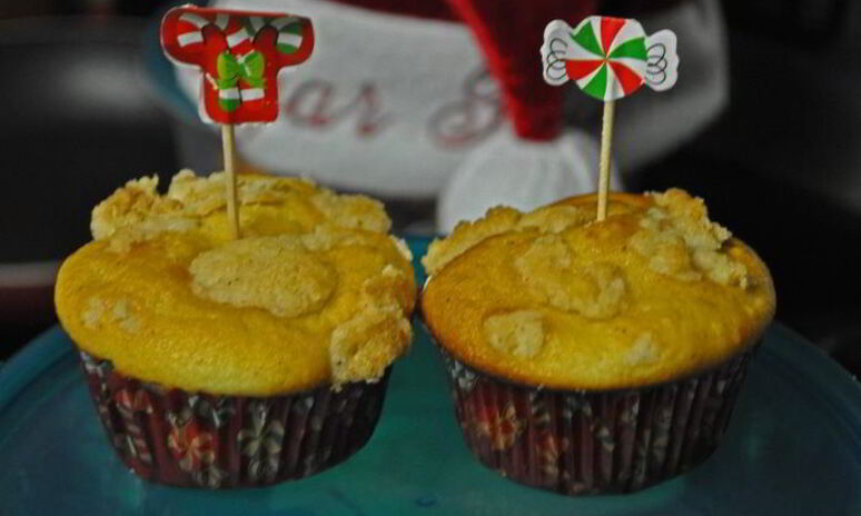 Рецепт праздничные эгг-ног маффины