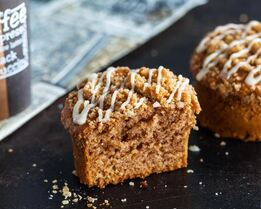 Простые маффины с посыпкой