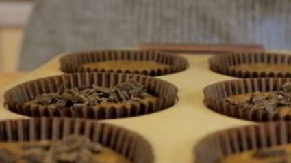 шоколадно-кофейные маффины