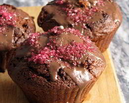 Шоколадные маффины для влюбленных