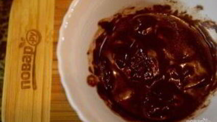 шоколадные маффины с жидкой начинкой