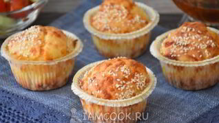 Сырные маффины