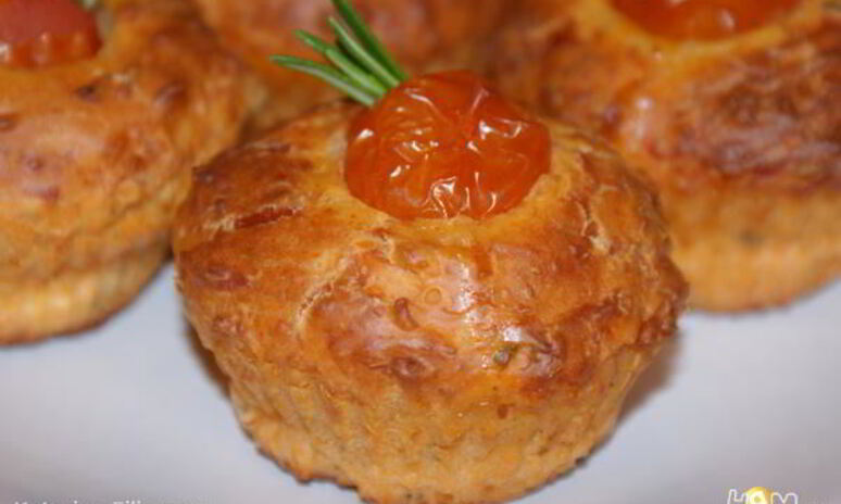 Рецепт томатные маффины с розмарином