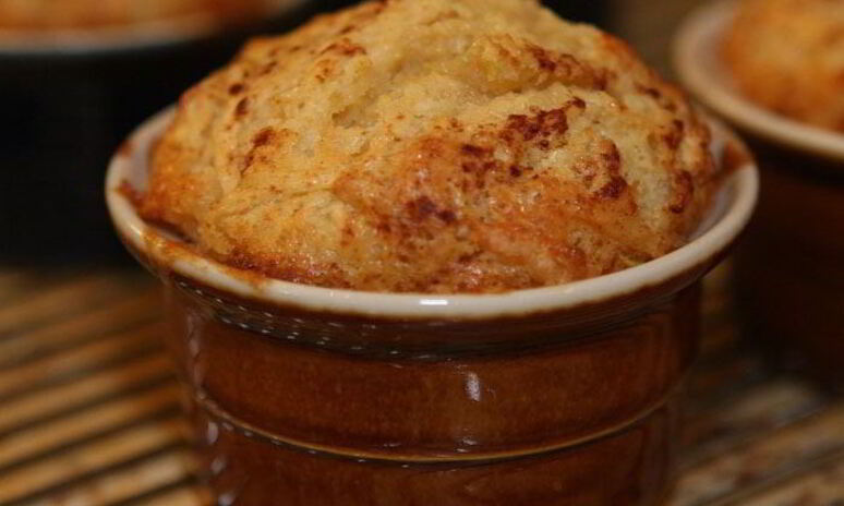 Рецепт яблочно-сырные маффины с корицей