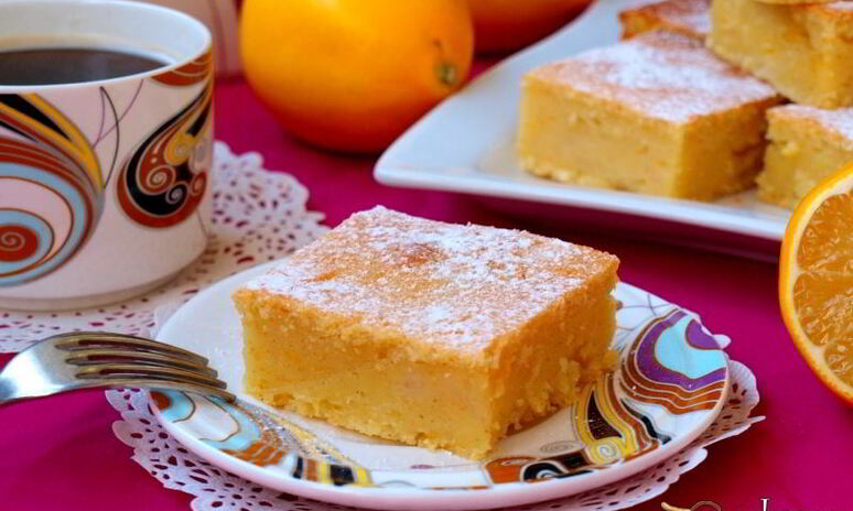 Рецепт лимонный манник