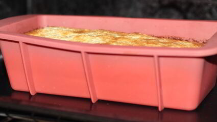 манник на кефире с яблоками