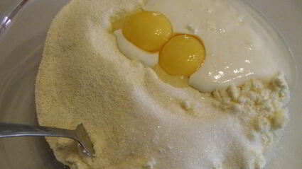 манник с творогом