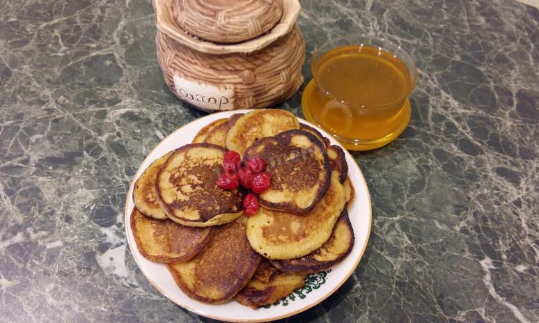 Рецепт банановые оладьи с овсяной мукой