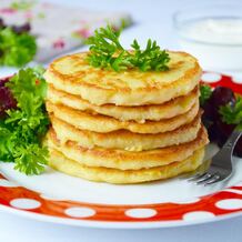 Оладьи на сметане