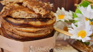 Гречневые оладьи из гречневой муки