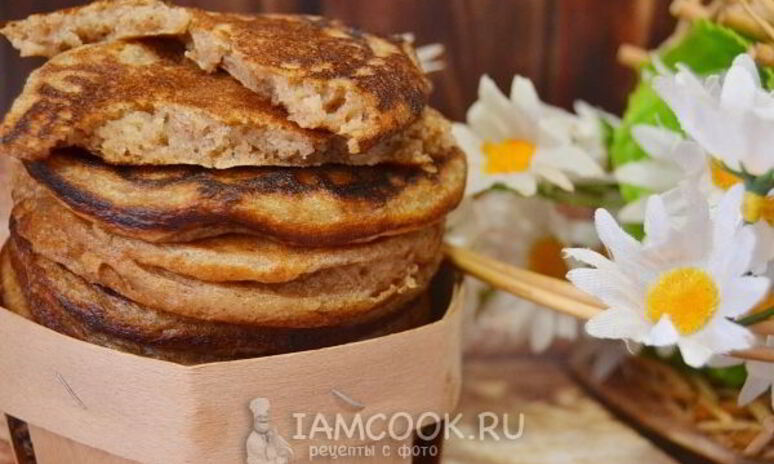 Рецепт гречневые оладьи из гречневой муки