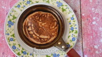 гречневые оладьи из гречневой муки