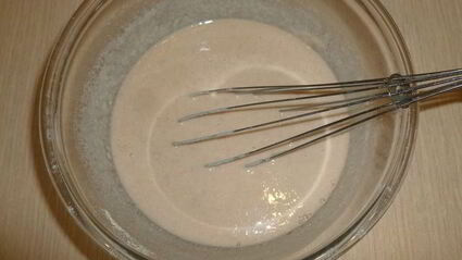 гречневые оладьи с коричными яблоками