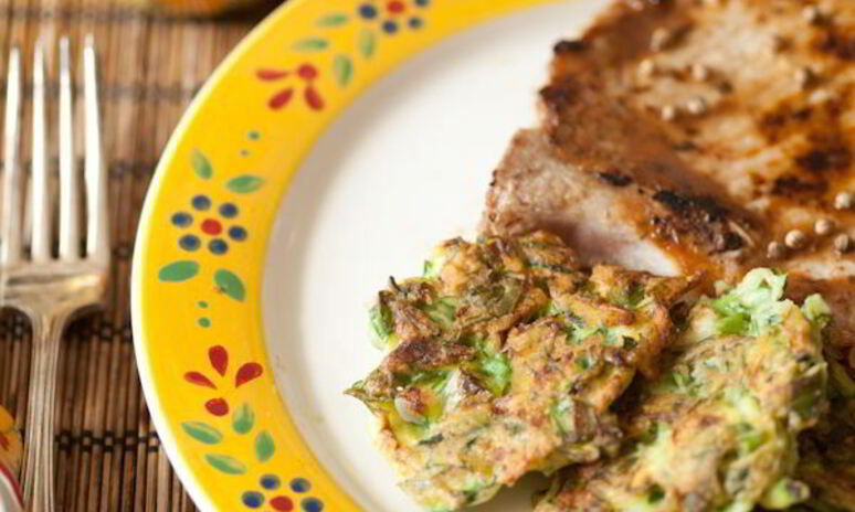 Рецепт кабачковые оладьи на гарнир