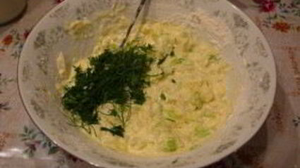 капустные оладьи на кефире