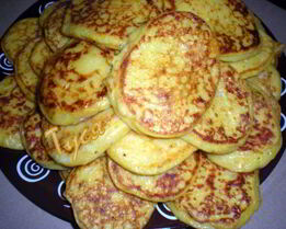 Картофельно-тыквенные оладьи