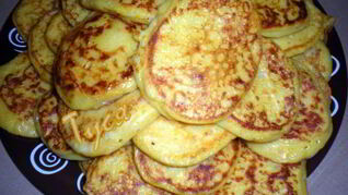 Картофельно-тыквенные оладьи