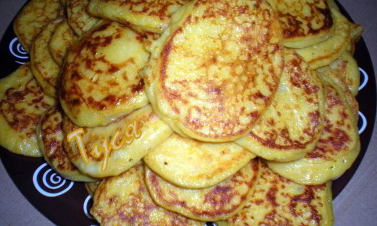 Рецепт картофельно-тыквенные оладьи