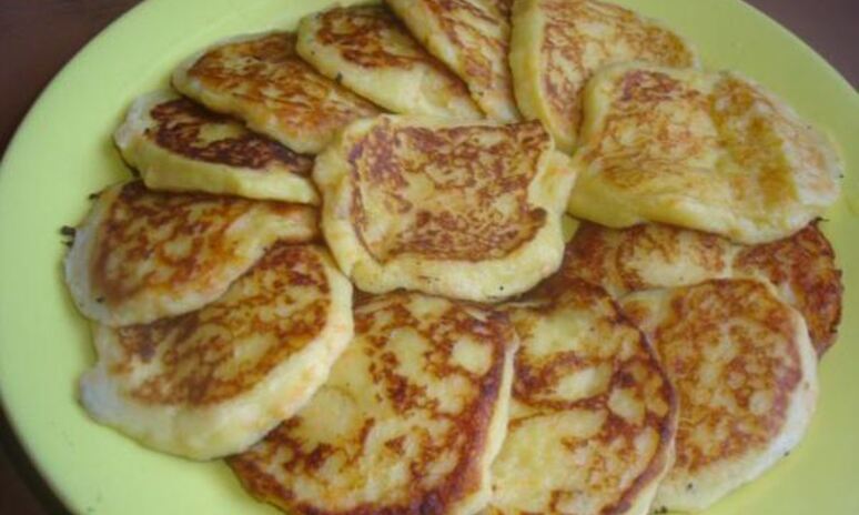 Рецепт картофельные оладушки с луком и морковью