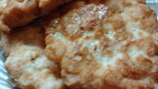 Куриные оладушки с грибами