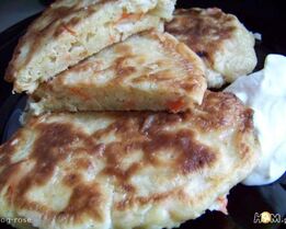 Куриные оладьи