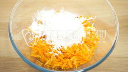 морковные оладьи