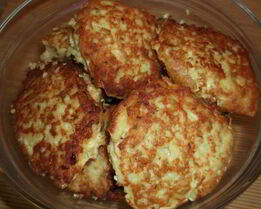 Нежные и воздушные рыбные оладьи