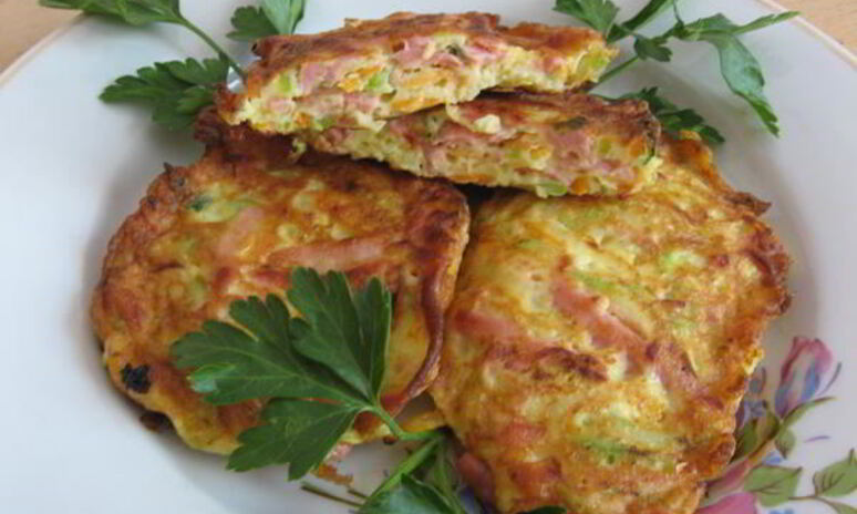 Рецепт оладии из кабачков