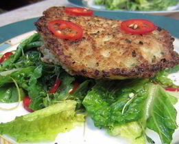 Оладушки из щучьей икры