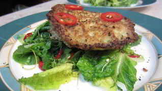 Оладушки из щучьей икры