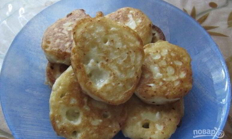 Рецепт оладушки из творога