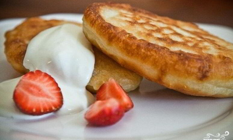 Рецепт оладушки на сыворотке