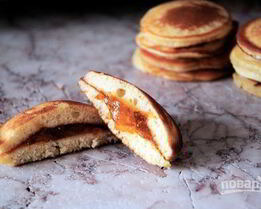 Оладушки с начинкой