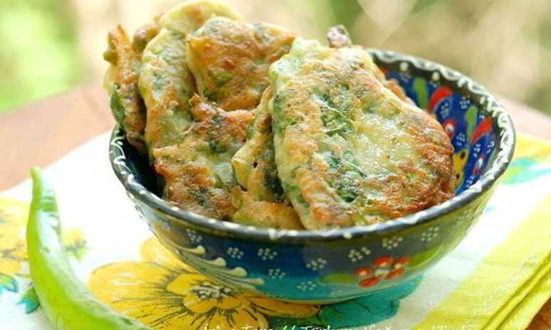 Рецепт оладушки со шпинатом