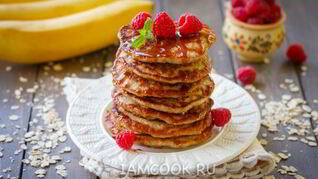 Оладьи из бананов и яиц