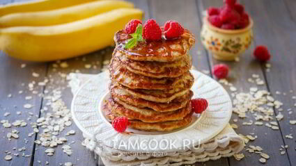 оладьи из бананов и яиц