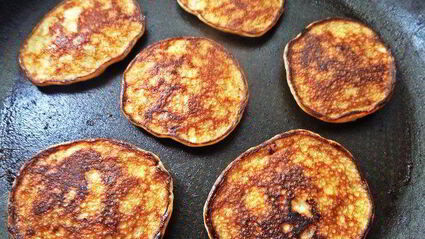 оладьи из двух продуктов