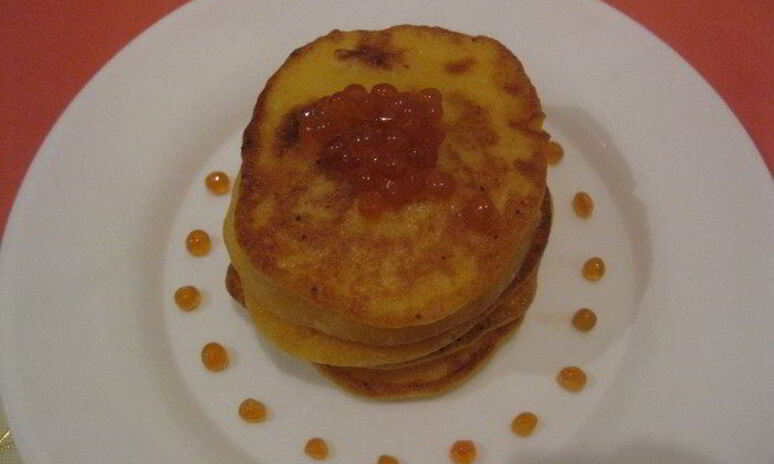 Рецепт оладьи из икры