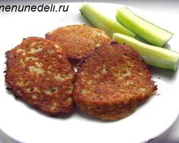 Оладьи из кабачков и картошки