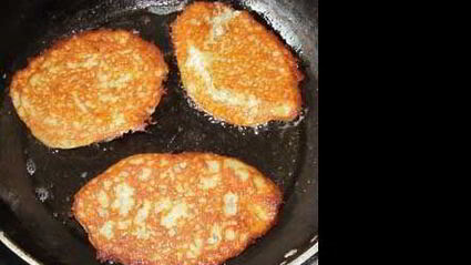 оладьи из кабачков и картошки