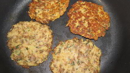 оладьи из кабачков и отрубей лито