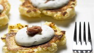 Оладьи из кабачков с фетой